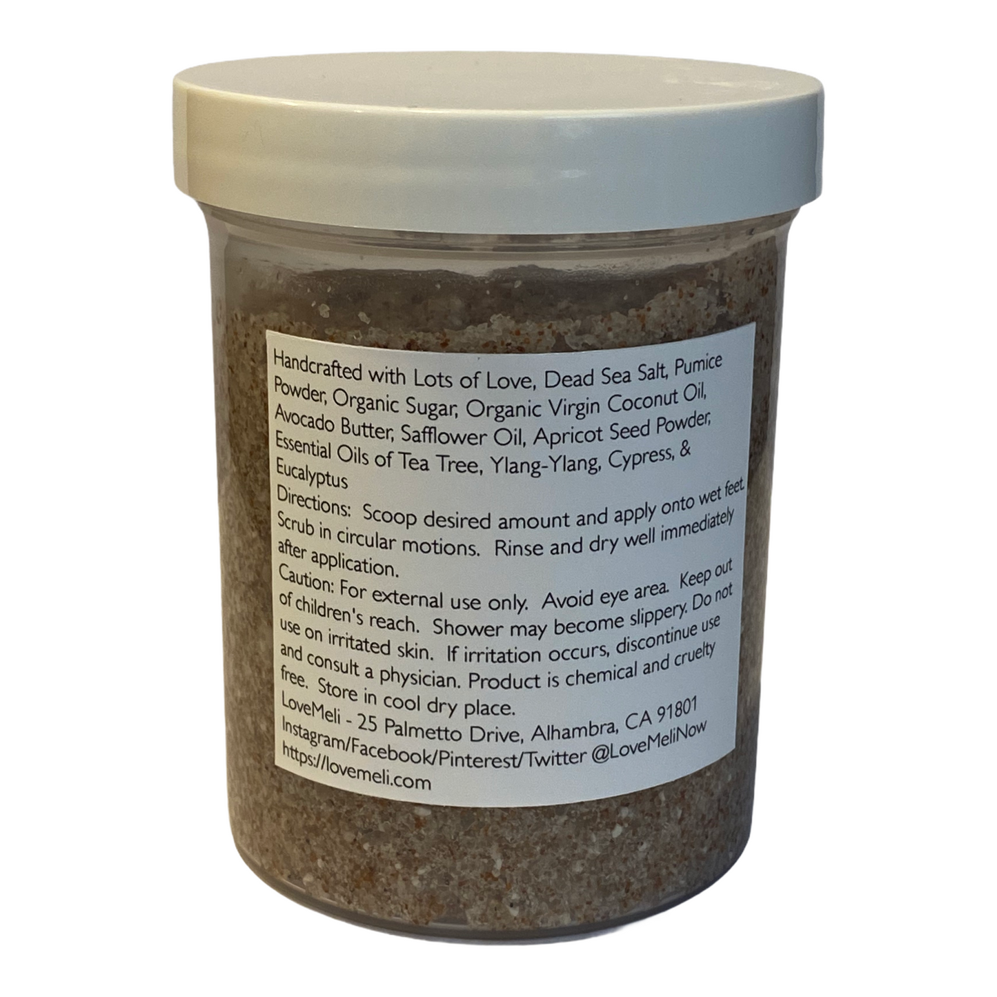 The Gravel Pit Exfoliating and Soothing Foot Scrub