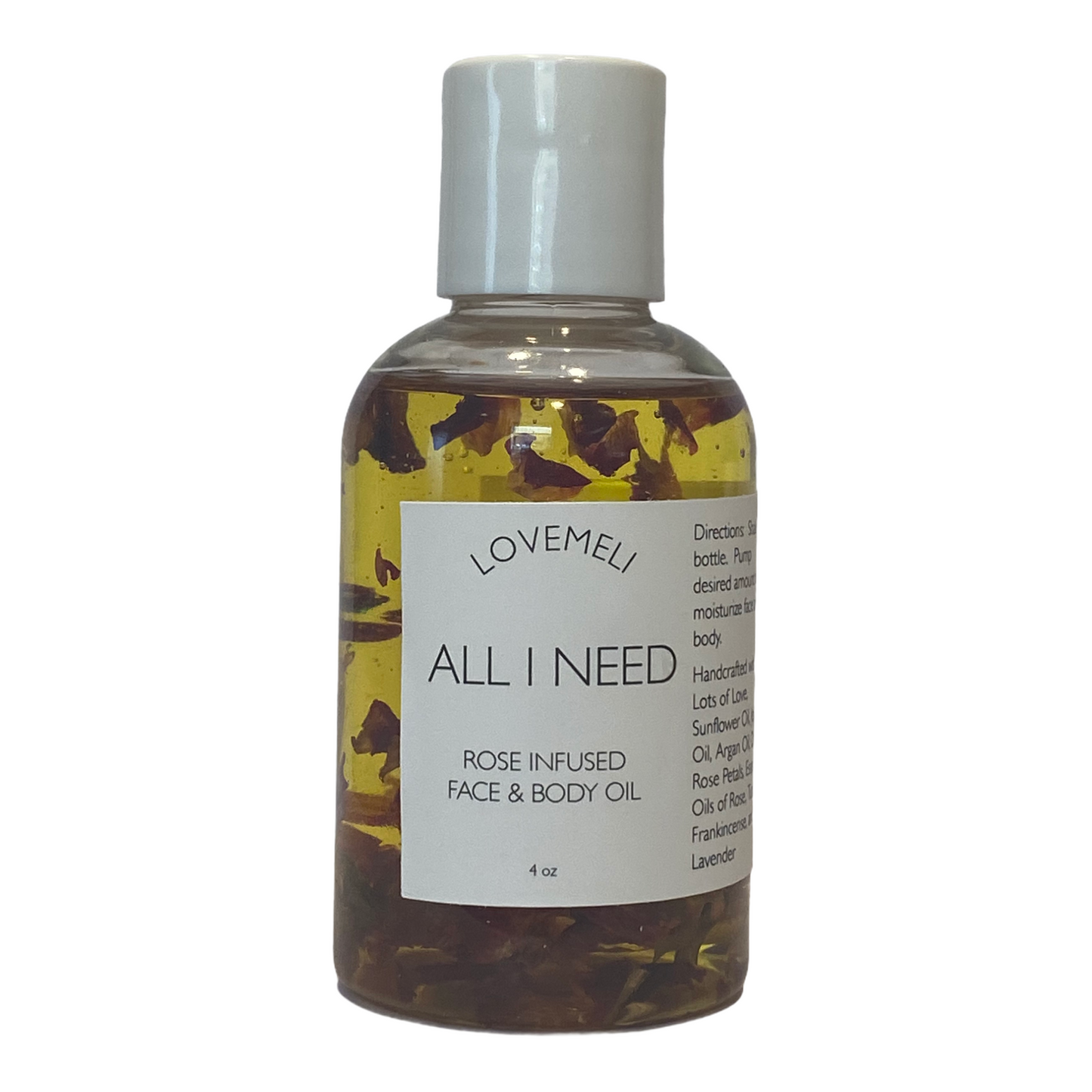 'All I Need' -  Rose Infused Face and Body Oil