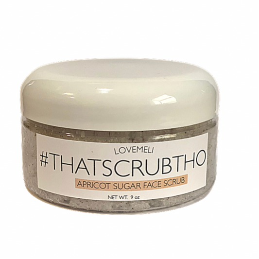 #ThatScrubTho Apricot Face Scrub